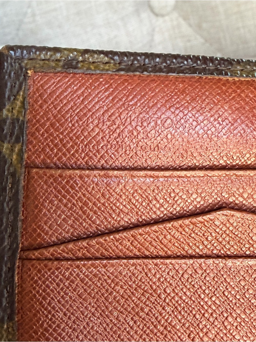 Louis Vuitton Vintage Monogram Elise Compact Bifold Coin Wallet 1990 France - Picture 14 of 14